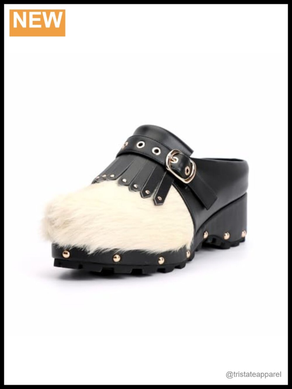 Handcrafted Cowhair & Leather Patchwork Mules Platform Arch Support Memory Foam